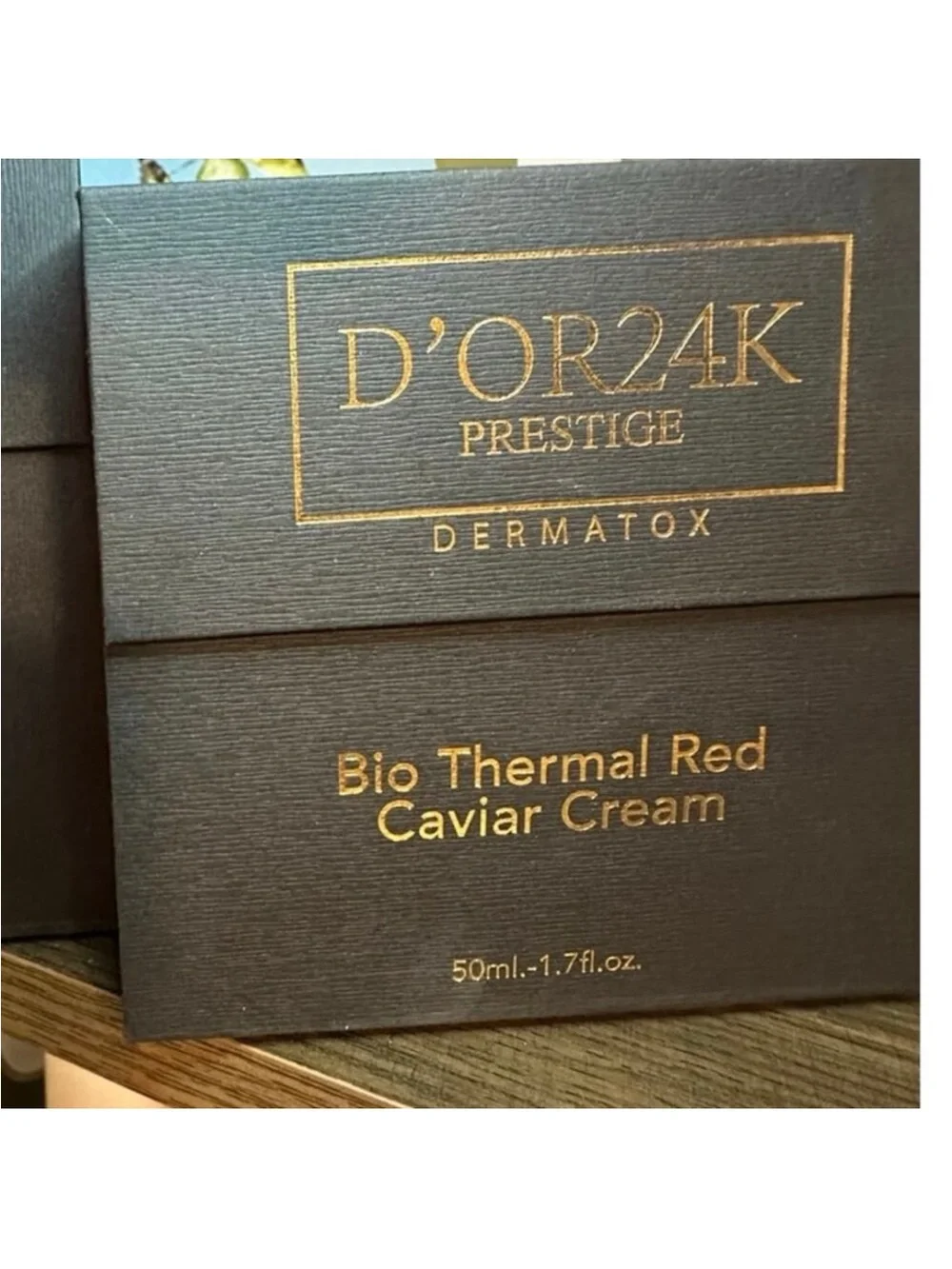 NIB D’or 24k Ultimate Dermatox Red Caviar Cream 50 mL